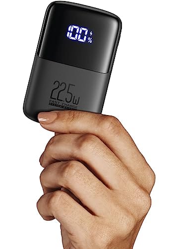 25% DESCUENTO INIU Power Bank, Mini 10000mAh 22.5W Bateria Externa Carga Rapida, USB C PD3.0 QC4.0 Cargador Portatil, Powerbank con Soporte para iPhone 15 14 13 12 Pro Samsung S22 S21 Xiaomi Huawei iPad Tablet