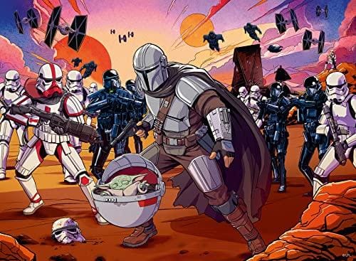 76% DESCUENTO Ravensburger Star Wars The Mandalorian 200 Piece Jigsaw Puzzle for Kids Age 8 Years Up