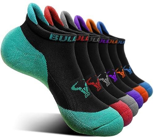 29% DESCUENTO BULLIANT Calcetines Deporte Mujer, Calcetines Tobillero Cortos Antiampollas de Algodon Transpirable,Negro2562,39 42 EU