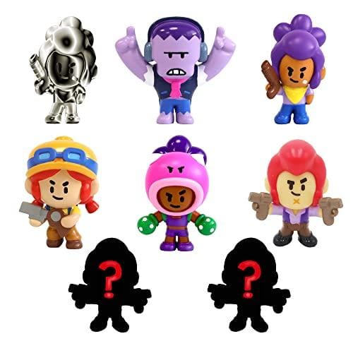 74% DESCUENTO Bizak Brawl Stars Pack de 8, colección Frank, figuras del juego multijugador de combate, coleccionables (64112071)