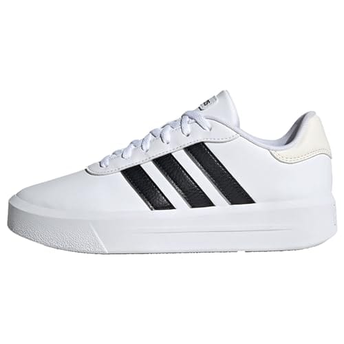 49% DESCUENTO adidas Court Platform Shoes, Zapatillas Mujer, Ftwr White Core Black Chalk White, 40 2/3 EU