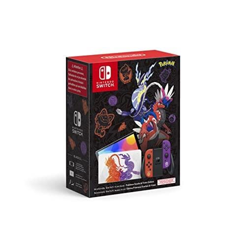 BUENA OFERTA 37% DESCUENTO Nintendo Switch OLED Edición Limitada Pokémon Escarlata y Púrpura
