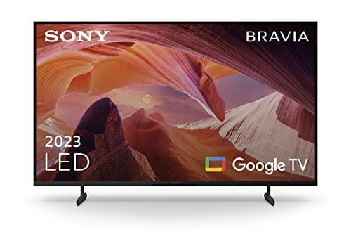 DESCUENTAZO 55% DESCUENTO Sony Bravia 43X80L Smart TV 43″ con 4K HDR, Procesador X1, Google TV, Dolby Vision y Atmos, Asistentes de Voz Google y Alexa, Funciones Eco, Bluetooth, Chromecast Incorporado, 2023