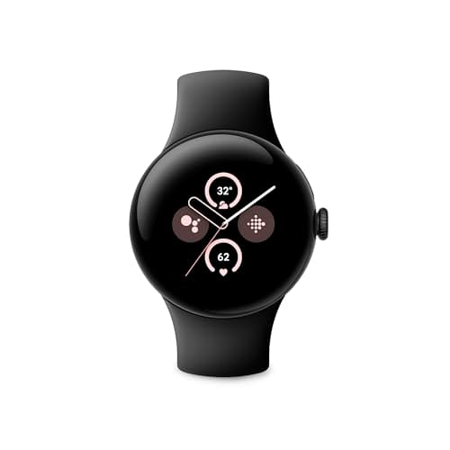 39% DESCUENTO Google Pixel Watch 2 con Fitbit y Google Control de frecuencia cardiaca, gestión del estrés y seguridad Smartwatch Android Caja de aluminio en negro mate Correa deportiva en obsidiana Wi Fi