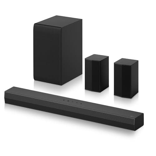 LG S40TR Barra de Sonido Inteligente, 400W Potencia y 4.1 Canales, con Inteligencia Artificial, Producto Eco Smart Green, Sonido Envolvente Dolby Atmos y DTS