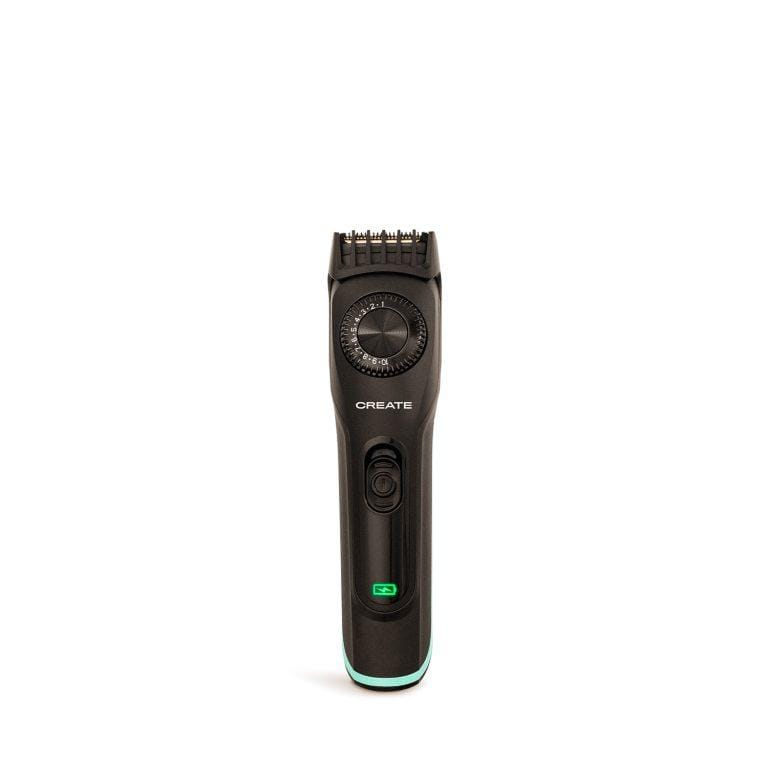 CREATE – Afeitadora eléctrica inalámbrica, 19 niveles de corte, 90 min autonomía, ligera, acero y titano – BARBER V800 PRO | Miravia