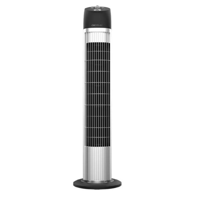 Cecotec Ventilador de Torre con Temporizador EnergySilence 850 Skyline. 45 W, Altura 33″ (84 cm) | Miravia