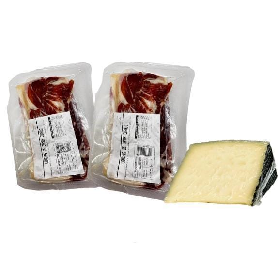 LONCHAS DE JAMON CURADO GRAN RESERVA LA JAULA 1 KILO APROX SERRANO + QUESO REGALO | Miravia