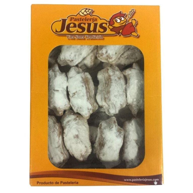 Pastelería Productos Jesús – Estrellas de hojaldre espolvoreadas con azúcar glas – Disponible en diferentes formatos | Miravia