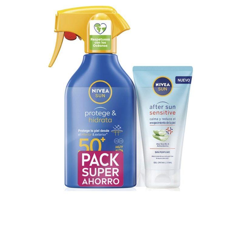 Solar Nivea SUN PROTEGE&HIDRATA PISTOLA SPF50 270 ML PACK | Miravia