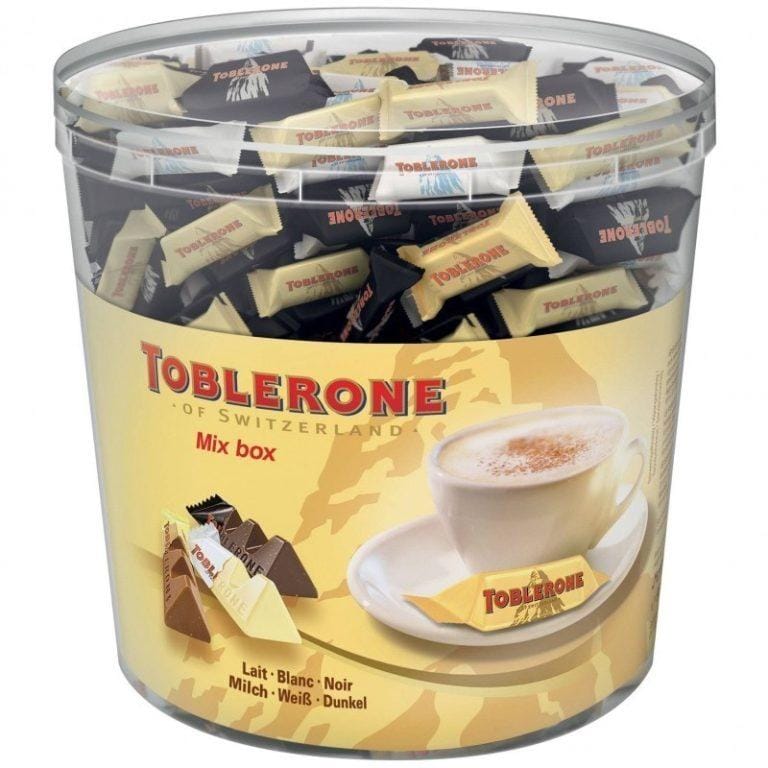 Surtido Mini Toblerone, contiene 113 unidades de 8g 7622210418654 | Miravia