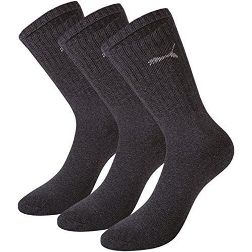 PUMA Sport 3p, Calcetines de Deporte para Hombre, Negro (Black Anthracite), 43 46