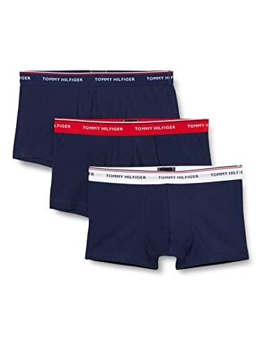 42% DESCUENTO Tommy Hilfiger 3P LR Trunk 1U87903841 Boxer de Tiro Bajo, Multicolor (Multi/Peacoat), XL (Pack de 3) para Hombre