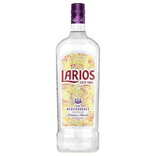 44% DESCUENTO Larios Ginebra Mediterranea 37.5%, 1.5L