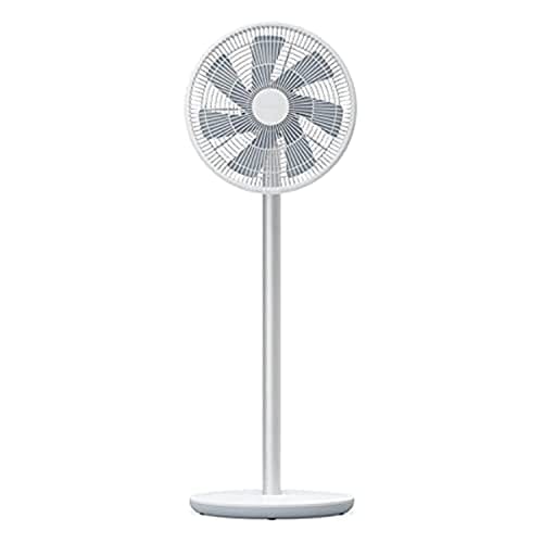 SMART MI Smartmi Standing Fan 2S Ventilador portátil Inteligente con batería (29dB, batería 16 Horas de autonomía, 100 velocidades, 4 Grados de oscilación y Control por App)