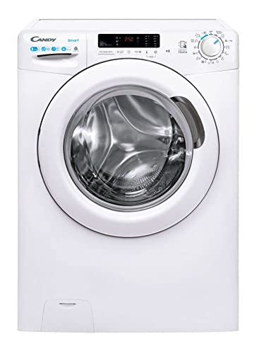 BUENA OFERTA 33% DESCUENTO Candy Smart CSWS 4852DWE/1 S, Lavasecadora, 8KG + 5KG, 1400RPM, Digital, NFC, 15 Ciclos, Vapor, Certificado WoolMark Apparel Care, Selección Secado, Inicio Diferido 24H, Detector KG, Clase C, Blanco