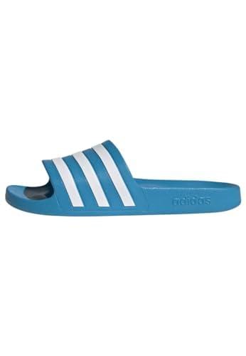 50% DESCUENTO adidas Adilette Aqua Slides, Slides Unisex Adulto, Azul solar, 37 EU