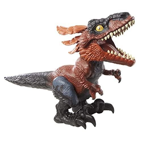 OFERTÓN SUPREMO 79% DESCUENTO Mattel Jurassic World Uncaged Dinosaurio de fuego Figura de acción con sonidos y sensores interactivos, juguete +4 años (GYW89)
