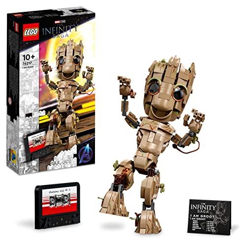 28% DESCUENTO LEGO Marvel Yo Soy Groot, Figura para Construir, Juguete a Partir de 10 Años, Decoración, Idea de Regalo Guardianes de la Galaxia 2 para Niños, Niñas y Fans de los Vengadores 76217