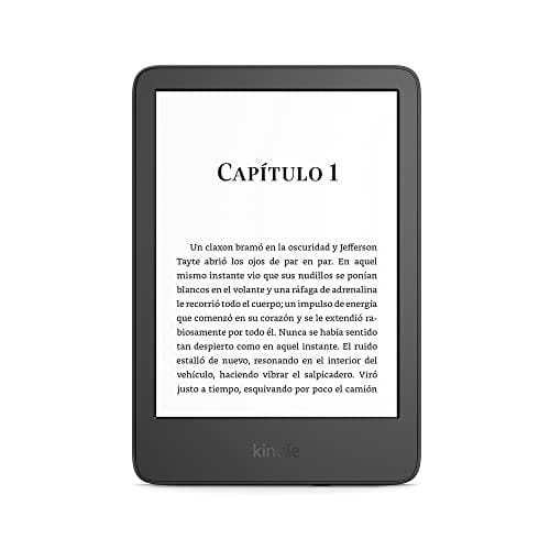 BUENA OFERTA 33% DESCUENTO Kindle (modelo de 2022): nuestro Kindle más compacto y ligero, con una pantalla de alta resolución de 300 ppp y 6 pulgadas, y el doble de almacenamiento | Negro, sin publicidad