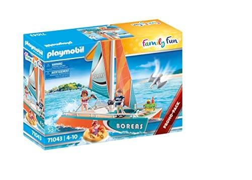 48% DESCUENTO PLAYMOBIL Family Fun 71043, Catamarán, a Partir de 4 años