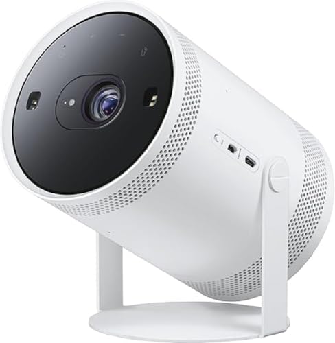 DESCUENTAZO 43% DESCUENTO SAMSUNG The Freestyle 2nd Gen SP LFF3CLAXXXE Smart 2023 Proyector de 100″, Diseño 360º, Smart TV de 100″, Calibración automática, Proyecta estés Donde estés y Sonido Envolvente