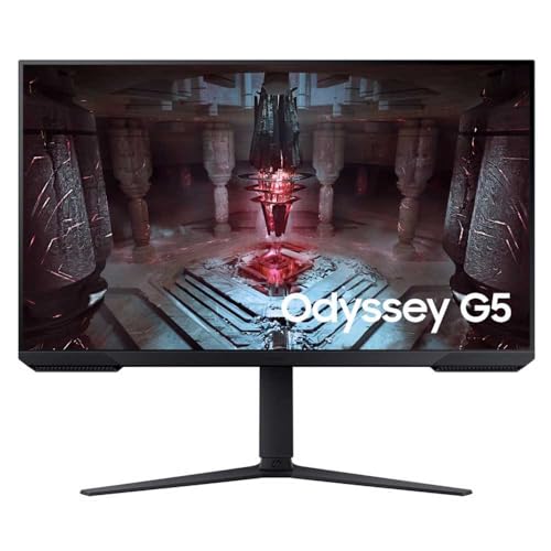 26% DESCUENTO Samsung Odyssey G5 G51C 32» 165Hz 1ms, Panel VA, resolución QHD 2,560 x 1,440, 3000: 1, HDR10, AMD FreeSync Premium Pro, Display Port, USB y Pie Ajustable, HDMI