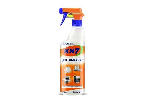 KH 7 Quitagrasas, Desengrasante | Elimina sin esfuerzo la Grasa y Suciedad | Aplícalo en la Cocina, Ropa, Exterior o Vehículos | Apto para todas las Superficies y Tejidos | Pulverizador 715ml