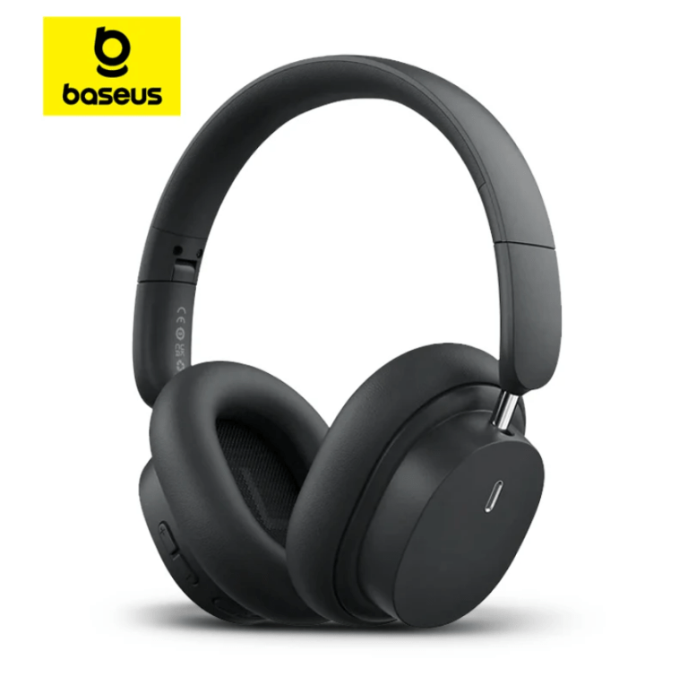 Baseus Bowie D05 auriculares inalámbricos Bluetooth 5,3 auriculares, plegables sobre juego deportivo auriculares, 70H tiempo | Miravia