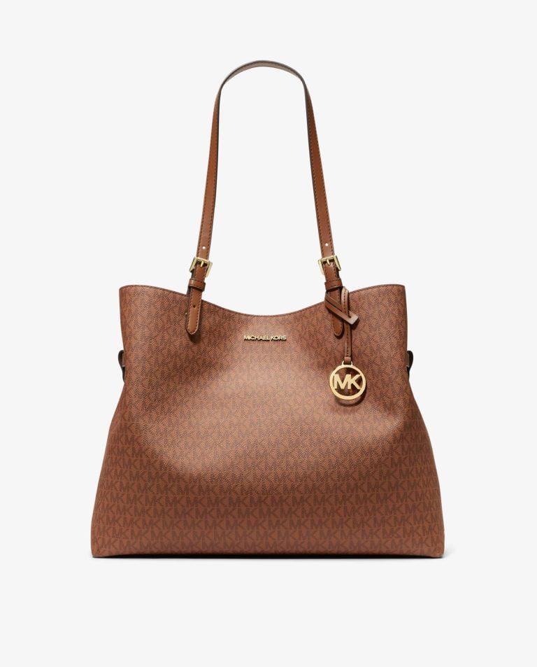 Bolso de hombro Lenox tote con estampado de logotipos · Michael Michael Kors · El Corte Inglés