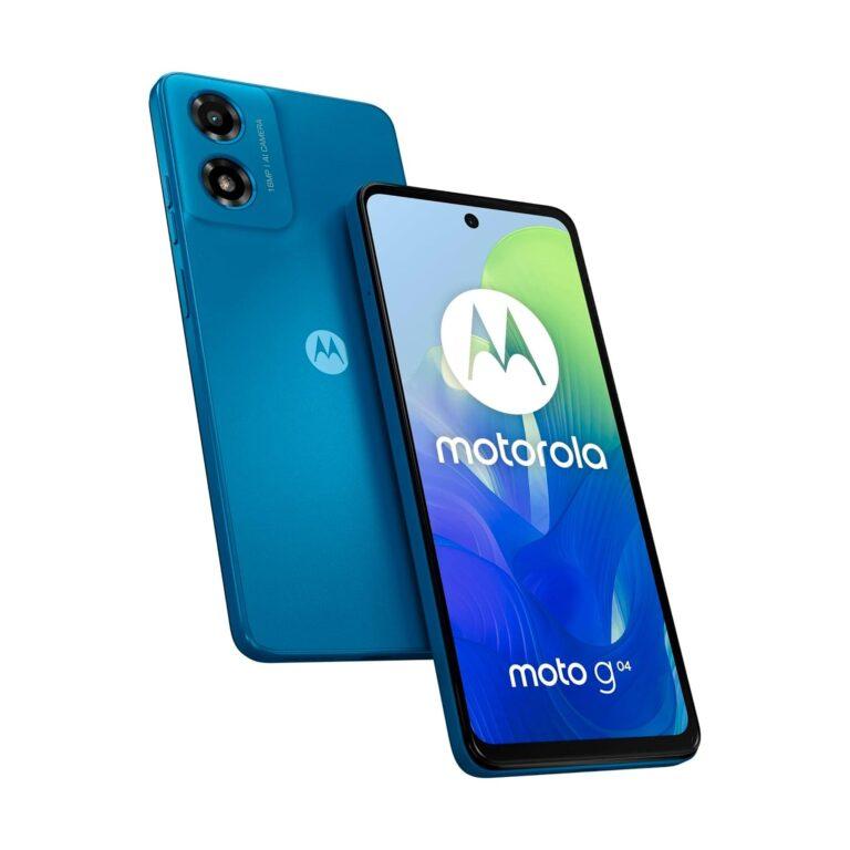 Motorola Moto G04 Smartphone (Pantalla HD+ de 6.5 Pulgadas, cámara de 50 MP, 4/64 GB, batería de 5000 mAh, Android) | Miravia