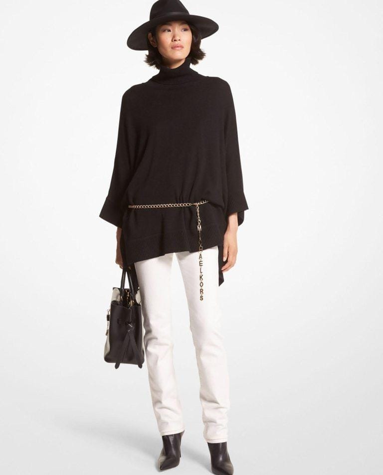 Poncho de mujer de cuello vuelto con cadena de eslabones · Michael Michael Kors · El Corte Inglés