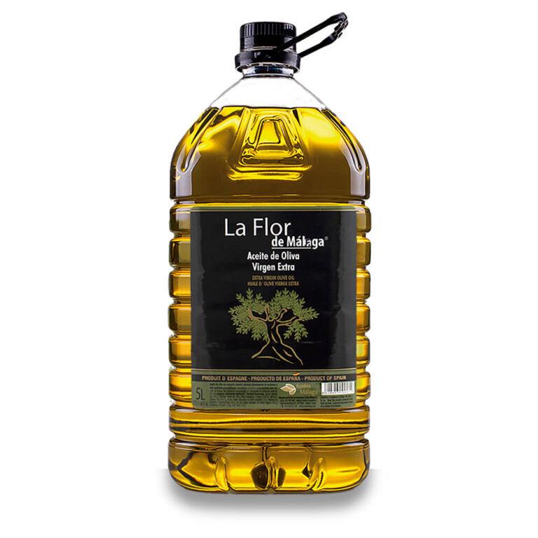 Aceite De Oliva Virgen Extra La Flor De Malaga 5Litros Garantizado Recién Enlatado 100% Fresco | Miravia