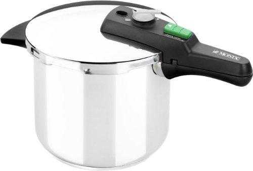 54% DESCUENTO Monix Quick Olla a presión rápida de 7 litros, Color Negro, Acero Inoxidable (Braisogona_M560003)