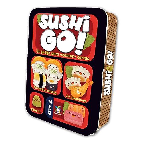 Devir Sushi Go, Juego de Mesa, Juego de Cartas, Juego de Mesa con Amigos, Juego para Fiestas, Juego de Mesa 8 años (BGSUSHI)