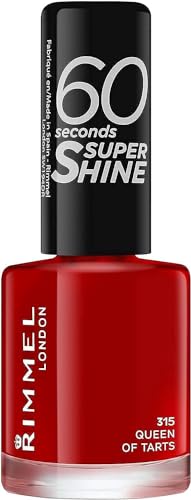53% DESCUENTO Rimmel London 60 Seconds Super Shine Esmalte de Uñas, Queen Of Tarts 315