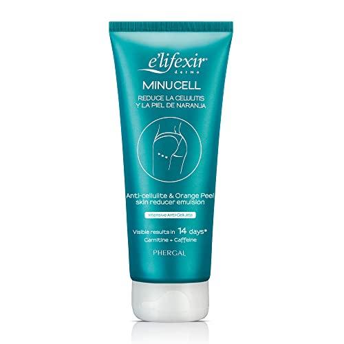 33% DESCUENTO E’LIFEXIR Minucell, Crema Anticelulítica, Tensa Y Remodela El Contorno Corporal, Reduce Celulitis Y Piel De Naranja, Hidratante + Reafirmante, 200 Ml