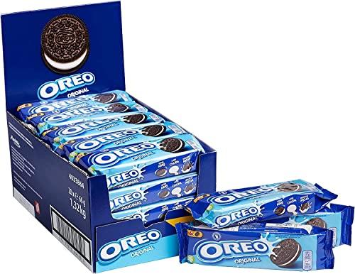 28% DESCUENTO Oreo Original Galletas de Cacao Rellenas de Crema Sabor Vainilla Caja de 20 paquetes x 66g