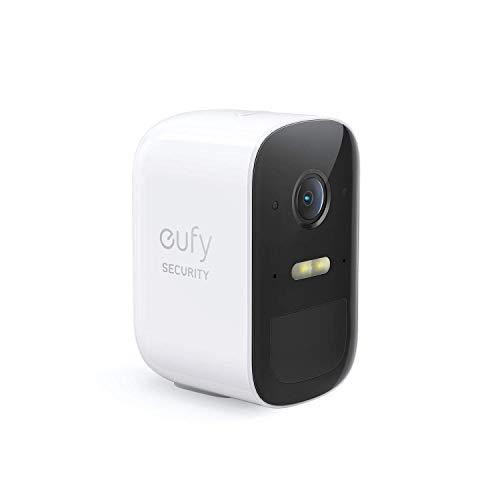 DESCUENTAZO 50% DESCUENTO eufy security eufyCam 2C, Camara vigilancia WiFi Exterior, Camara de vigilancia Exterior, Requiere el Sistema HomeBase 2,180 días de duración de la batería, HD 1080p, nessun Costo mensile