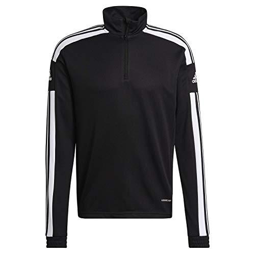 73% DESCUENTO adidas Squadra21 Training, Sudadera de entrenamiento para hombre, Negro/Blanco (Black/White), M