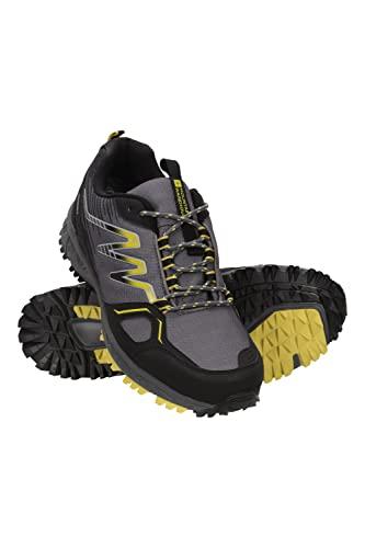 Mountain Warehouse Zapatillas de Correr Impermeables Enhance para Hombre Zapatillas Informales Transpirables, Suaves, Zapatillas cómodas Calzado para Uso Diario Gris 47
