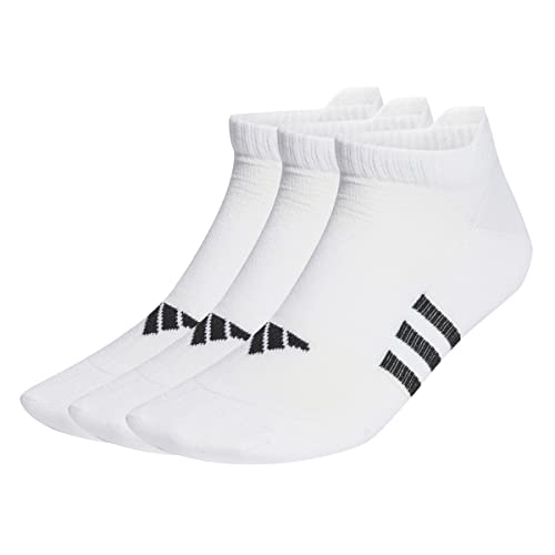 42% DESCUENTO adidas Performance Light Low Socks 3 Pairs, Calcetines Unisex adulto, White/White/White, 42 45