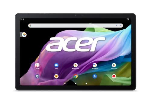 48% DESCUENTO Acer Iconia P10 Tablet 10″ 2K (2000×1200, MediaTek Kompanio 500, 4GB RAM, 128GB, Bluetooth, USB C, Wi Fi, MicroSD, Audio, Cámara Frontal y Trasera, Android 12) Color Gris + Funda Gris