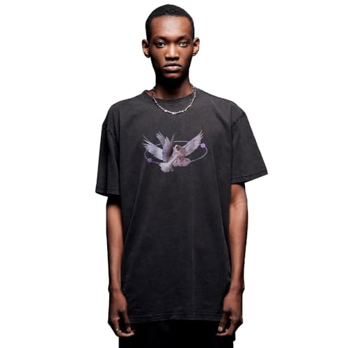 73% DESCUENTO Mister Tee Vive la Liberte Oversize tee Camiseta, Black, XS para Hombre