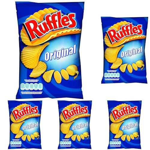 34% DESCUENTO Ruffles Original Patatas Fritas con Sal, 160g (Paquete de 5)