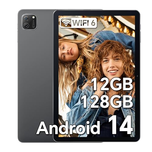 OSCAL Android 14 Tablet 10 Pulgadas Pad70Wifi, 12GB RAM 128GB ROM/1TB TF Tablets, Widevine L1/6580mAh/WiFi 6/13MP+8MP/BT 5.0 2024 Quad Core Tablet