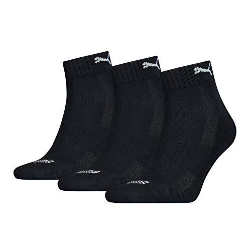PUMA Quarter Calcetines (Pack de 3) Unisex Adulto