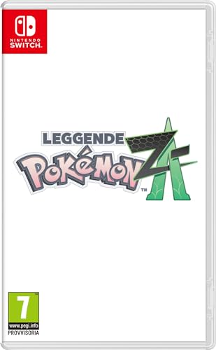 Leggende Pokémon: Z A, Videogioco Nintendo, Ed. Italiana, Versione su scheda