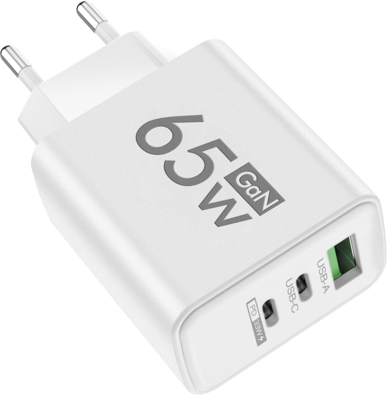 GaN-cargador tipo C PD de 3 puertos USB, adaptador de carga rápida para teléfono móvil, Cargador rápido 3,0 para iPhone 15 14 Xiaomi Samsung Huawei | Miravia
