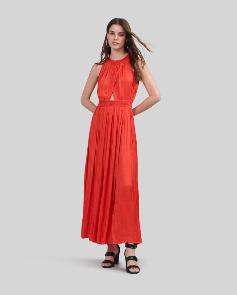 Vestido largo sin mangas · IKKS · El Corte Inglés